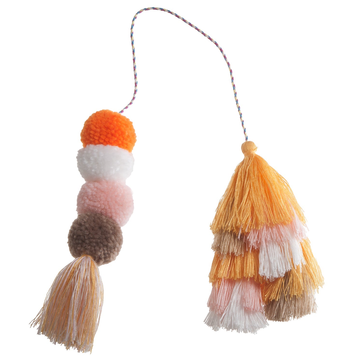 Bogg Bag Bauble - Creamsicle Double Tassel | XKBWYA-405