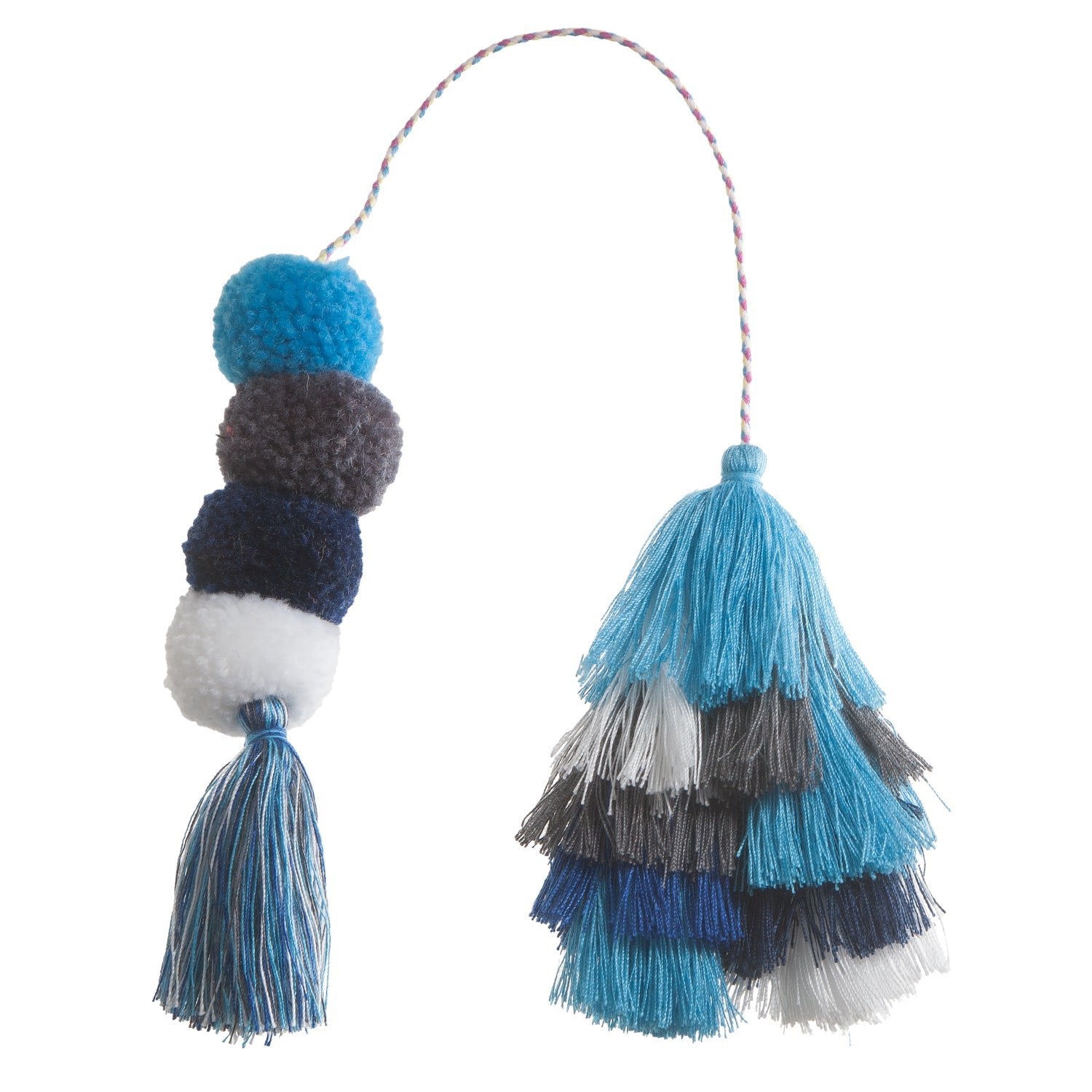 Bogg Bag Bauble - Ocean Double Tassel | IBWKXN-047