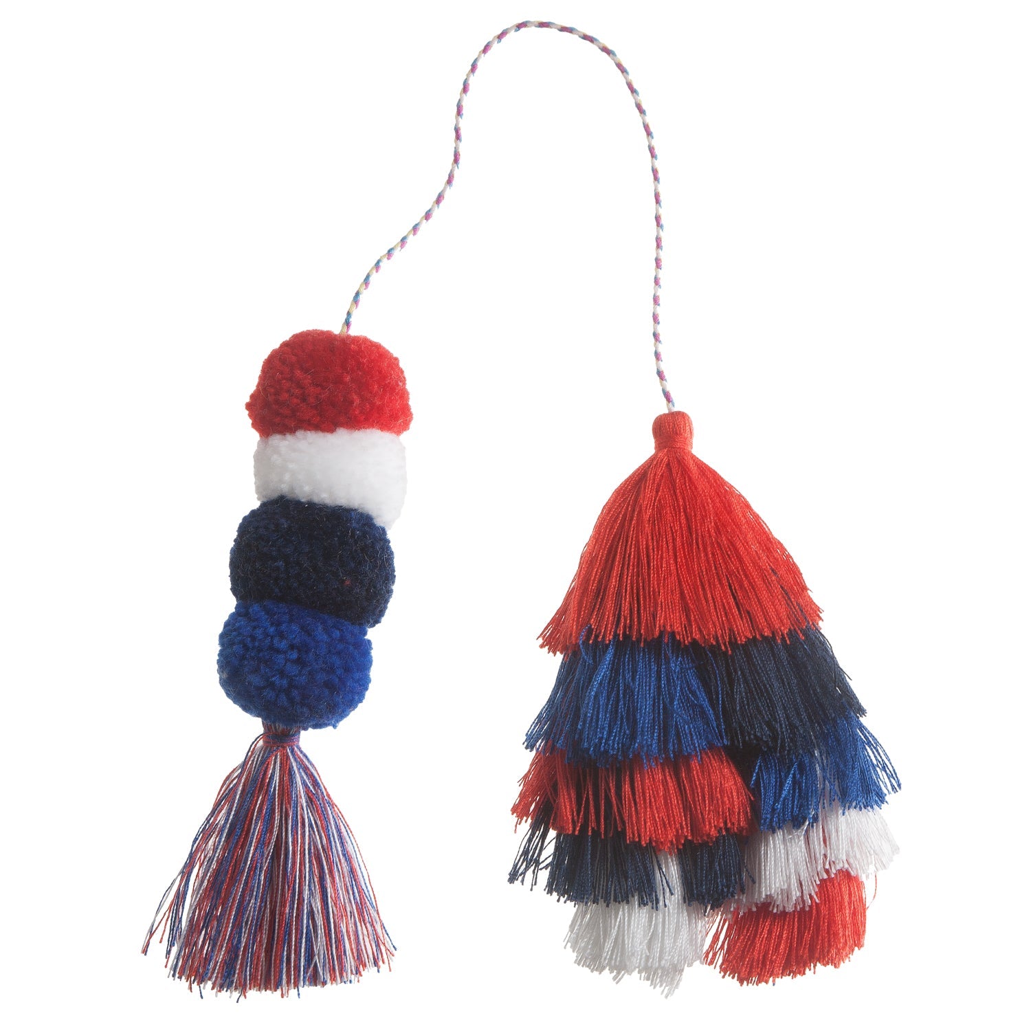 Bogg Bag Bauble - USA Double Tassel | HCQDRM-169