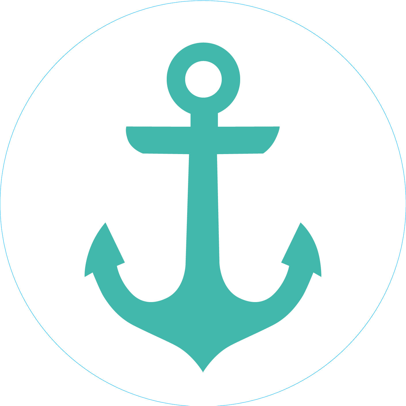 Bogg Bit - Turquoise Anchor | XKHDVS-276