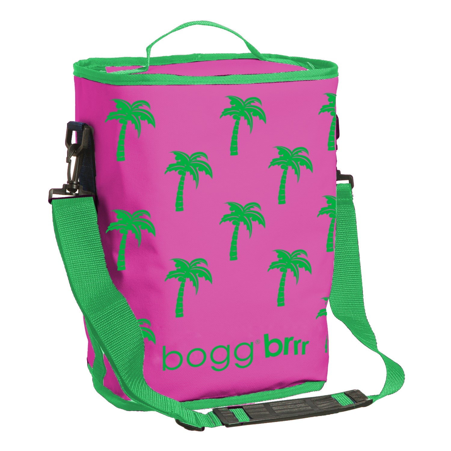 Bogg Brrr and a Half Cooler Insert - Palm Tree Pink / Green | DJAPFW-360